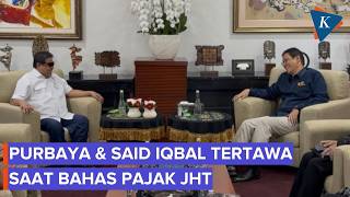 The Moment Purbaya Laughs with Said Iqbal While Discussing JHT Taxes