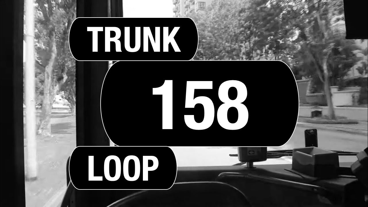 SBS Transit Trunk 158 (BFTP 2019) | Bus Service Route Visual