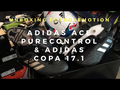Unboxing FUTBOLEMOTION Adidas Ace 17+ y Copa 17.1 - YouTube