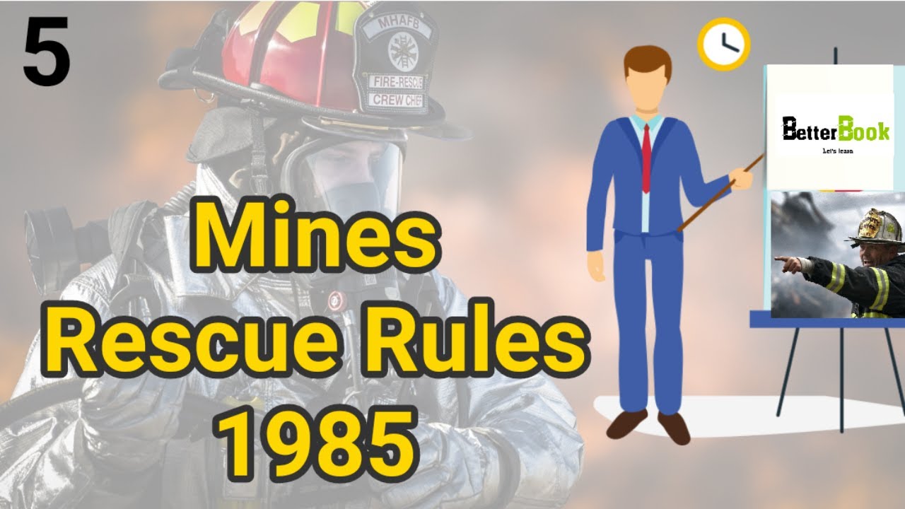 mines rescue rule 1985 ||chapter 1