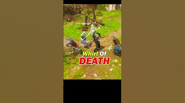 Whirl of Death☠️⚰️ #shorts #whirl #thewitcher #videogames #bloodandwine #gaming #rpg #geraltofrivia