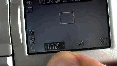 Canon A610/A620: Shutter Priority