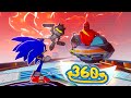 360° Sonic vs Starved vs Furnace Friday Night Funkin&#39; Animation