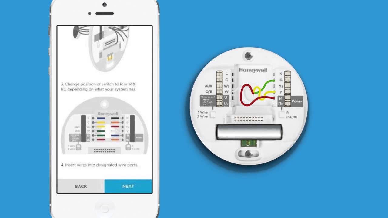 Installing Your Lyric Thermostat - YouTube