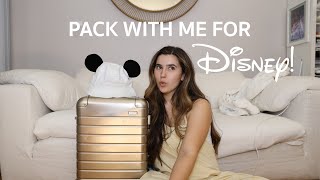 pack with me for Disney World!