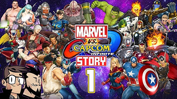 Marvel vs. Capcom Infinite Lets Play: They Made A Story Mode? - PART 1 - TenMoreMinutes