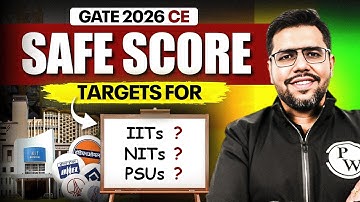 GATE 2026 CE: Safe Score Targets For IITs, NITs, PSUs