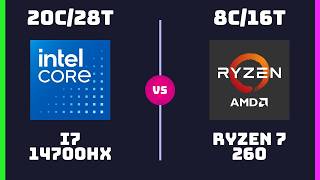 Intel Core I714700hx Vs Amd Ryzen 7 260  Cpu Comparison  Which Cpu Is Better Value
