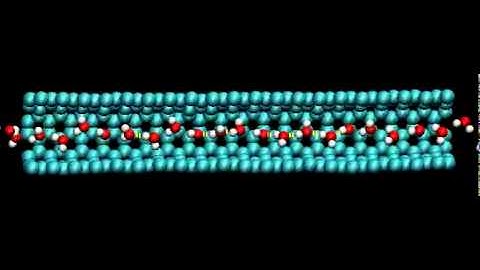 Single file water entering a carbon nanotube