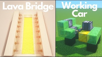 Minecraft: 3 Simple Redstone Builds #2