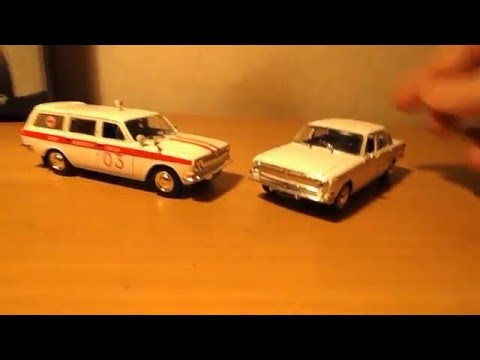 ვოლგა გაზ 2403 სასწრაფო და ბონუსი ვოლგა გაზ 24 სამოქალაქო სედანი