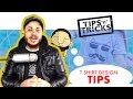 Tips for T Shirt Designs | File Types, Size & Dimension, Font & Typeface Choice, Color...etc