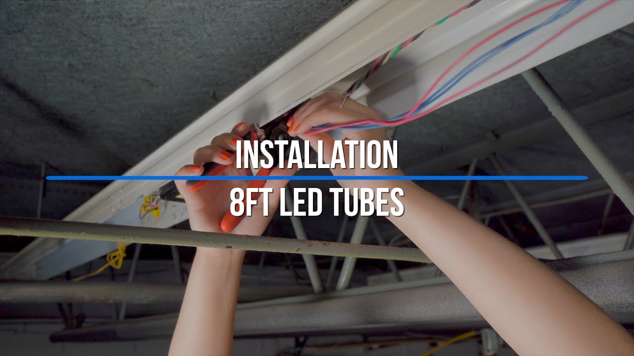 8ft Fluorescent Light Wiring Diagram