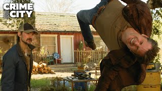 Dickie Hangs Raylan Upside Down | Justified (Timothy Olyphant, Jeremy Davies)