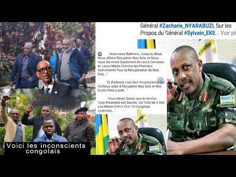 Voici Les Inconscients Congolais Qui Soutiennent Les étrangers Pour La Balkanisation De La RDC 