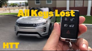 Range Rover all keys lost key programming
