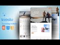 Traveling Website Design: HTML, CSS &amp; JS (Free Source Code)