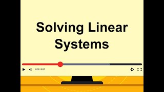 Math Examples: Solving a System of Equations Using the Substitution Method: Example 6