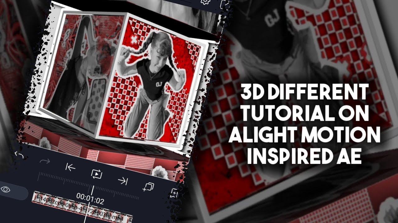 3D DIFFERENT TUTORIAL ON ALIGHT MOTION INSPIRED AE - YouTube