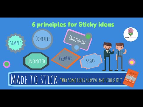 Made to Stick by Dan & Chip Heath: Animated Book Summary