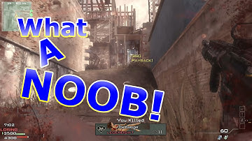 Call of Duty MW3 Multiplayer #1 I‘m a NOOB!