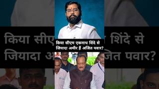 Eknath vs Ajit pawar Networth:#ytshorts #shortsnews #trending #viralnews #trending #networth #trend