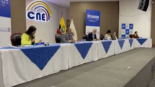 CNE aprobó los resultados numéricos del Referéndum y Consulta Popular 2024