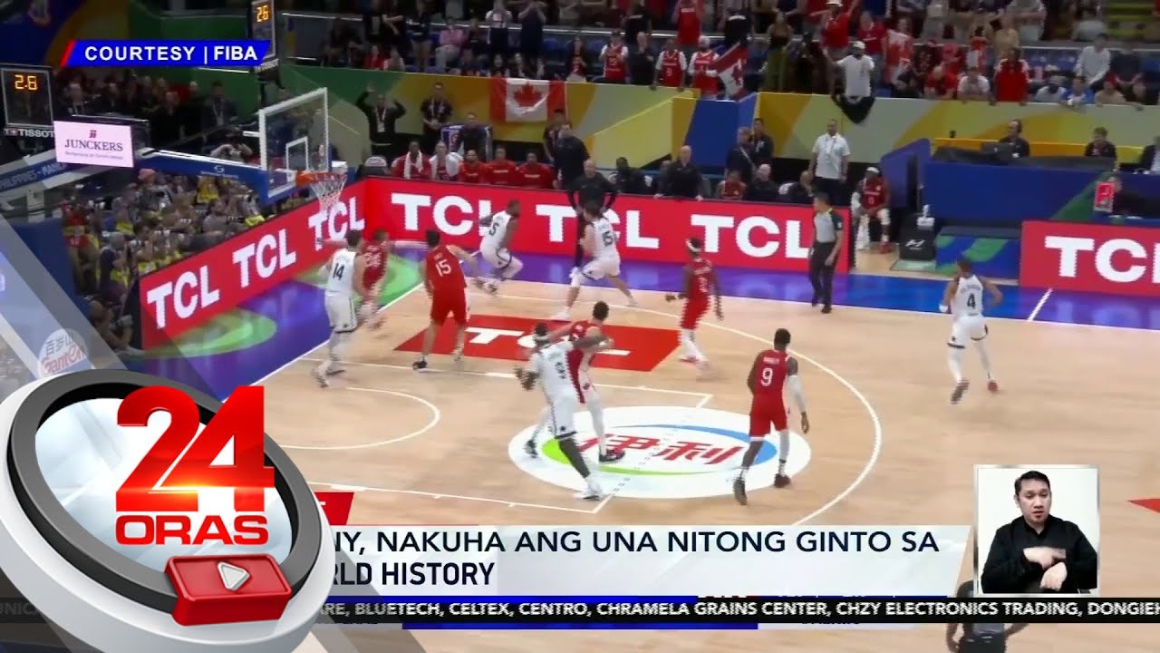 Germany, nakuha ang una nitong ginto sa FIBA world history | 24 Oras