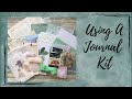 MAKING A JOURNAL WITH A JOURNAL KIT - ONE