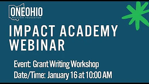 Impact Academy - Grant Writing Workshop