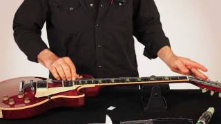 RESTRING: WITH GARY BRAWER - LES PAUL STYLE GUITAR chords