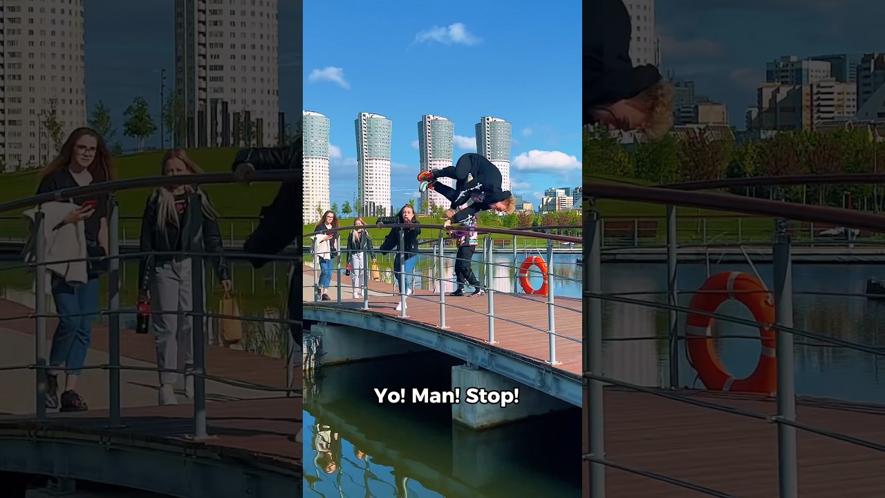 Pretended to Dive Into the River…She Tried to Save Me!😂 