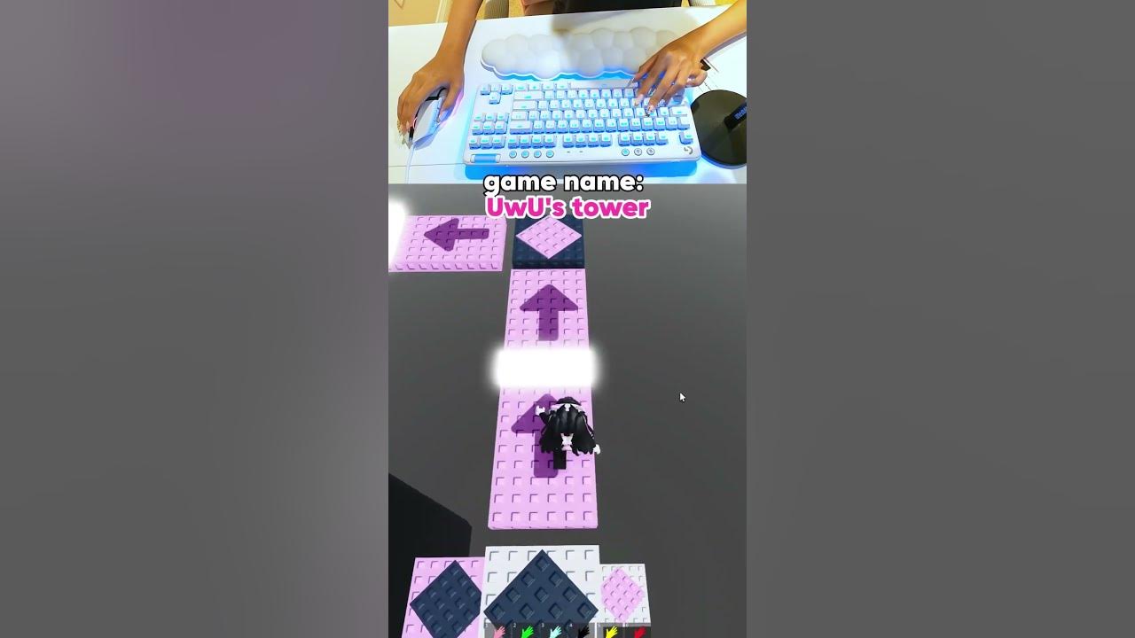 do u like my keyboard?🥺 #roblox#robloxshorts