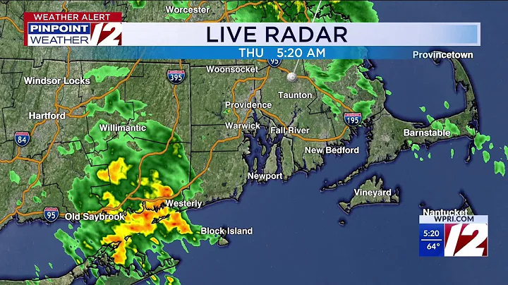 WPRI 12 Weather Forecast for 9/25/25:  Rain, some heavy this morning