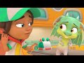 What is Stuck in Bunnygon's Nose? 🐉🐰 Odd-Paw Vet Family Kids Cartoons