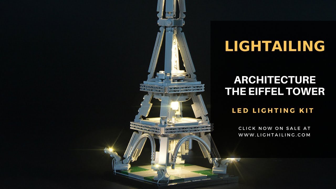LEGO ARCHITECTURE 21019 The Eiffel Tower set 100% complete