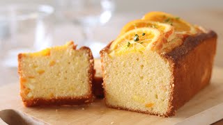 ケーキ（オレンジのパウンドケーキ）｜HidaMari Cookingさんのレシピ書き起こし