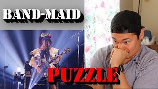 AUDIO ENGINEER'S FIRST TIME HEARING BAND-MAID / Puzzle (Official Live Video)