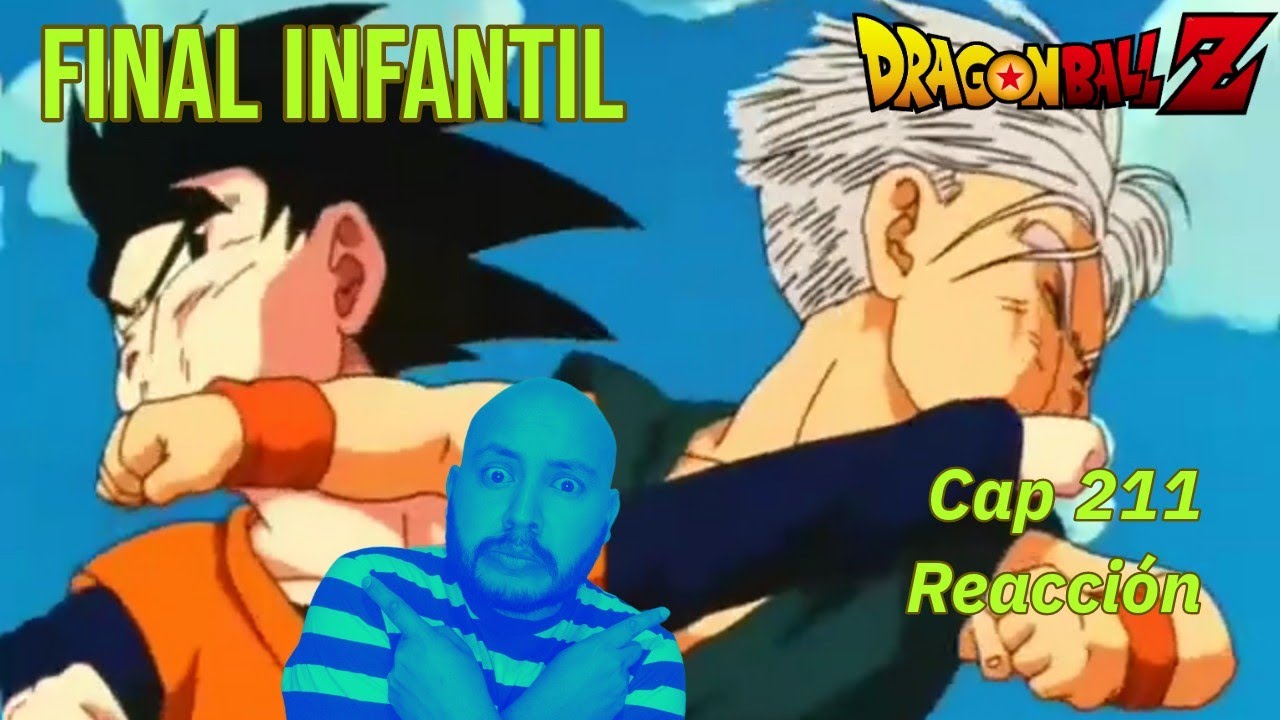 La final infantil, Goten contra Trunks! / Reacción Dragon Ball Z Capítulo 211 YouTube