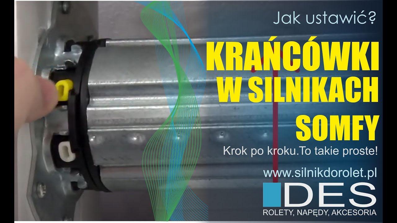 W Silnikach Elektrycznych Stosuje Się A/b Ustawianie krańcówek w silnikach Somfy - YouTube
