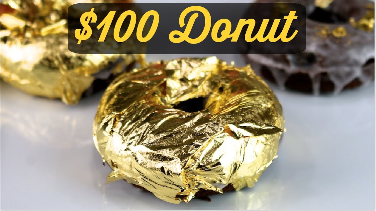 100 Donut The Worlds Most Expensive Donut YouTube