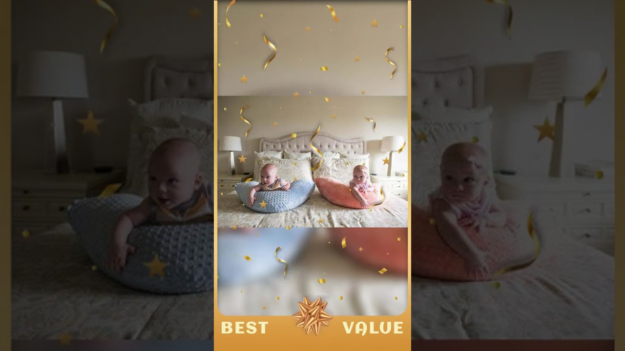 Nursing Pillow Cover - Baby Pink Dot | Machine Washable | Luna Lullaby