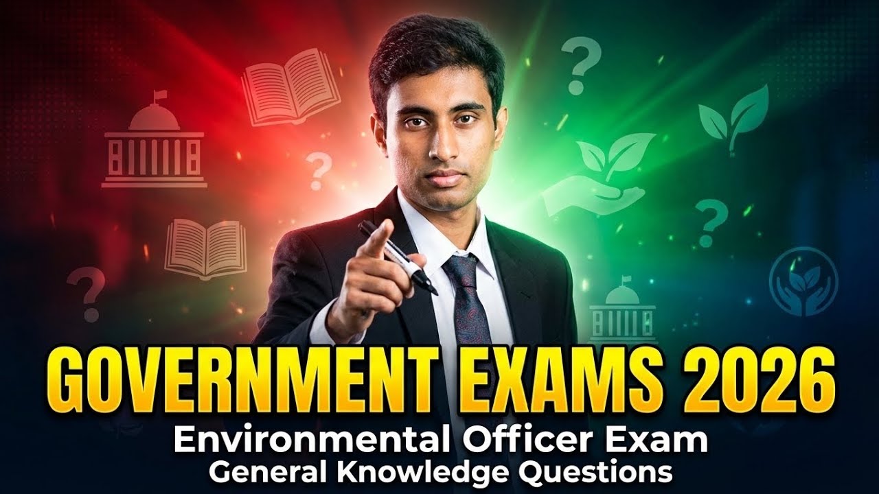 රජයේ තරග විභාග 2026 අලුත්ම විස්තරේ මෙන්න. Environmental Officer Exam | Gazette 2026 | GK 🇱🇰 #jobs 