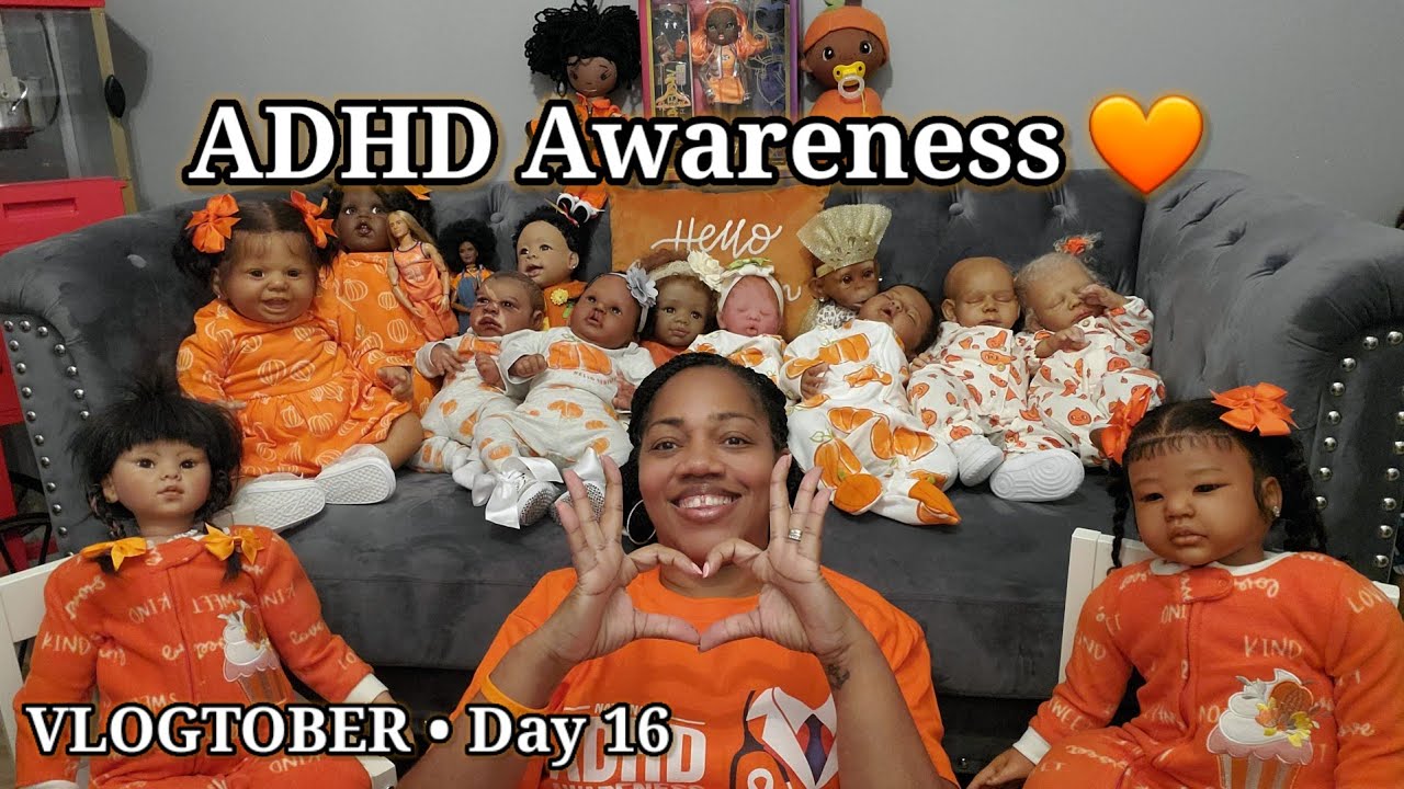 ADHD Awareness Tag 🧡 + Happy Mail #ADHDAwareness #DollCollector # ...