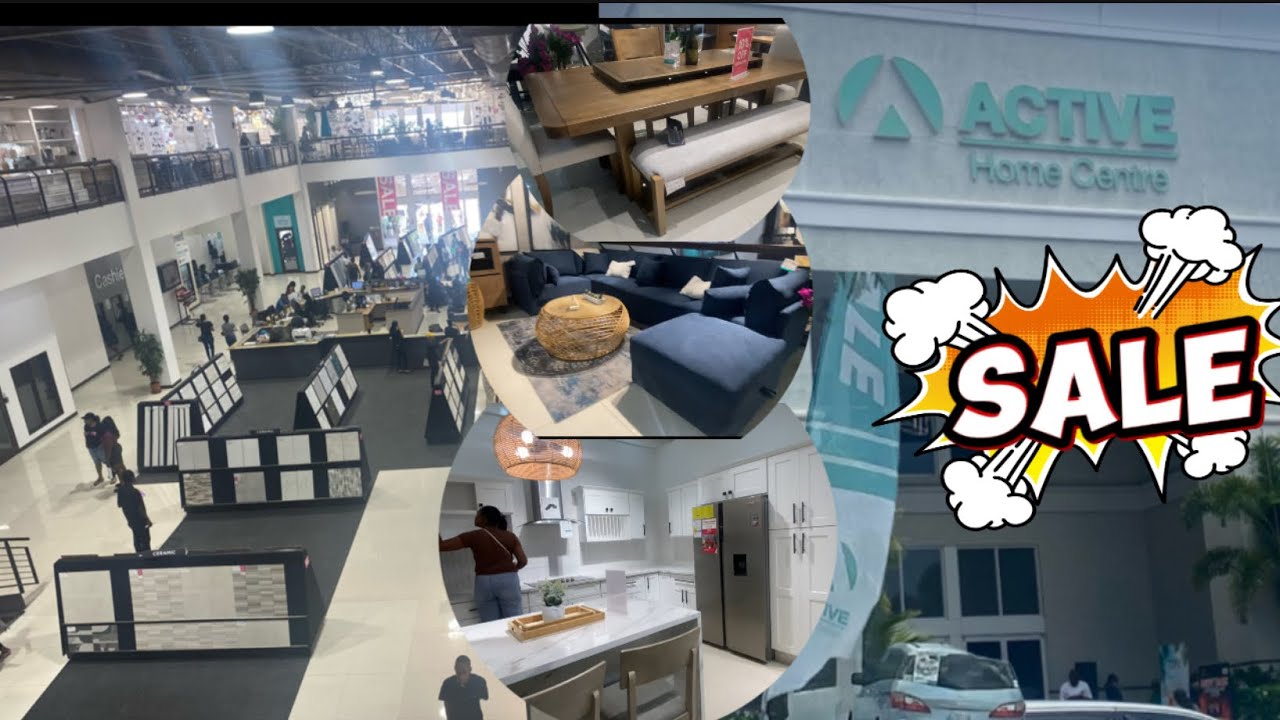 Active Home Centre Big Sale in Kingston and Montego Bay Jamaica | Chill With Vee