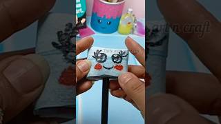 Cute Smiley Pen | Easy to make pen decoration with mask | How to make smiley Pen | Squishy Pen #diy