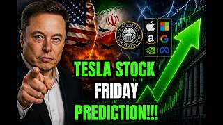 🚨 TESLA STOCK FRIDAY PREDICTION! TSLA, SPY, QQQ, ES, NQ, NVDA, AAPL, META BTC! 🚀