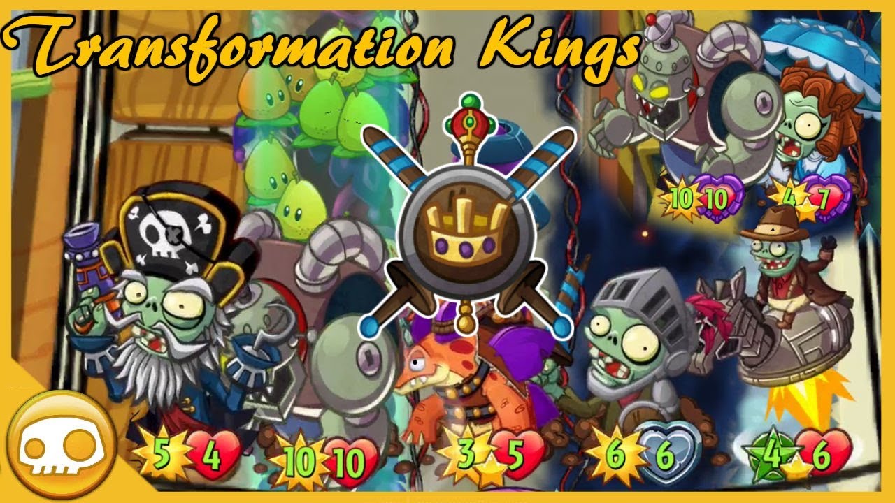The Transformation Kings! - Pvz Heroes