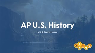 AP US History Unit 8 Discussion