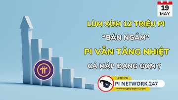 [Pi Network 247] Lùm Xùm 12 Triệu Pi “Bán Ngầm” – Pi Vẫn Tăng Nhiệt, Cá Mập Đang Gom?
